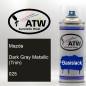 Preview: Mazda, Dark Gray Metallic (Trim), 025: 400ml Sprühdose, von ATW Autoteile West.